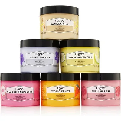 Butter de corp cu aroma fructelor exotice I Love