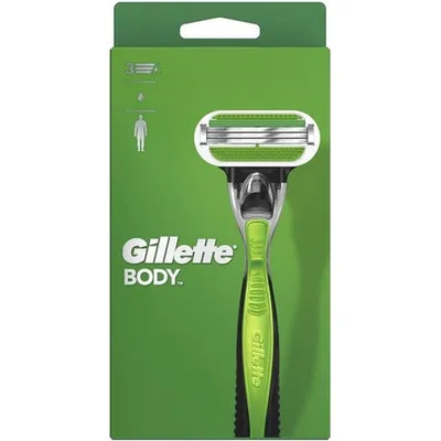Aparat ras, Gillette, Body 3, verde