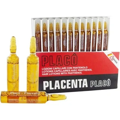 Tratament Cădere Păr, Placo, Placenta, 10 ml, Panthenol