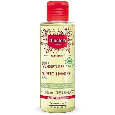 Ulei prevenire vergeturi, Mustela, 3 în 1, 105ml