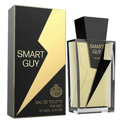 Parfum bărbătesc, Real Time Smart Guy, 100ml, negru