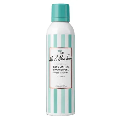 Gel duș exfoliant Mr & Mrs Tannie, 6.8 fl.oz