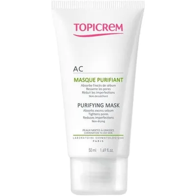 Masca purificatoare, Topicrem, AC, 50 ml