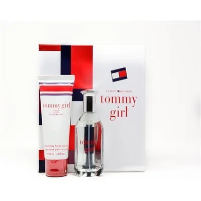 Set parfum dama, Tommy Hilfiger, Tommy Girl, EDT 50 ml, body lotion 100 ml
