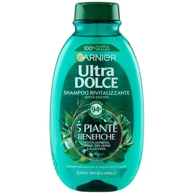 Șampon Garnier cu 5 plante, 250 ml
