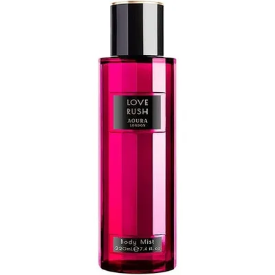 Spray de Corp, Aoura, Love Rush, 220ml, roz