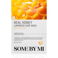 Mască facială cu miere, Some By Mi, Daily Solution Honey Luminous Care Mask, 20 g