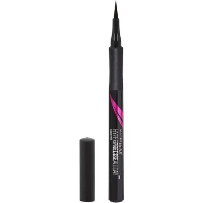 Eyeliner Maybelline New York Hyper Precise All Day, Negru Mat, Rezistent la Apa