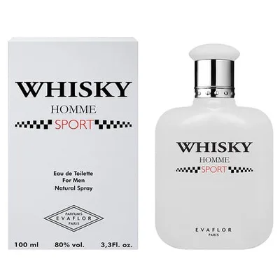 Apa de toaleta, Whisky, Homme Sport, 100 ml