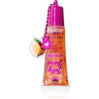 Lip Gloss I Heart Revolution Jelly Juice Tuburi Peach 10ml cu acid hialuronic