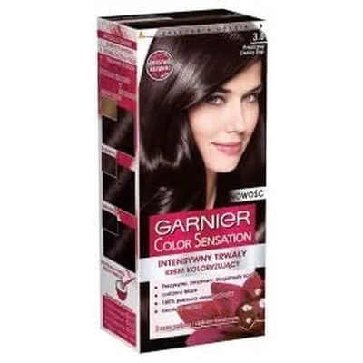 Vopsea de păr, Garnier Color Sensation, 3.0 Castaniu Închis