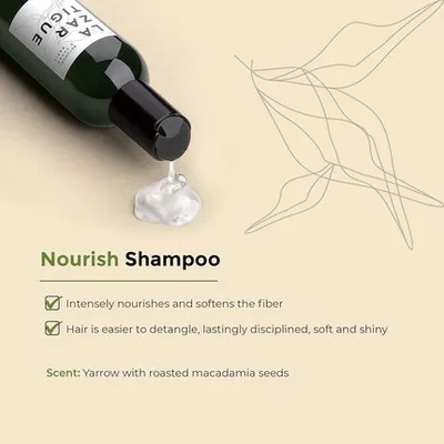 Șampon Nourish, Lazartigue, cu unt de shea și babassu, hidratare intensă