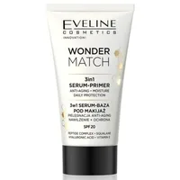 Bază machiaj, Eveline, Wonder Match, 3-in-1, 30ml