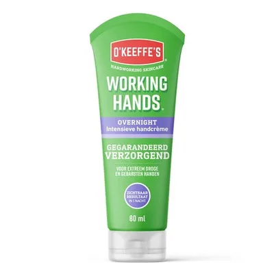 Cremă pentru mâini O'Keeffe's Working Hands Overnight, 80 ml