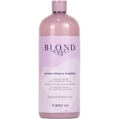 Șampon Inebrya Blondesse Blonde Miracle, 1000 ml, floare de cireș