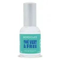 Parfum Berdoues Therapy Green Tea Free, 30 ml, sticlă transparentă, capac argintiu