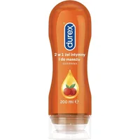 Gel masaj 2 in 1, Durex, Play, cu guarana, 200 ml