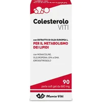 Supliment Colesterol, Marco Viti, 90 capsule, roșu
