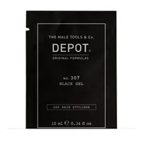 Gel Modelare Păr Depot Nr. 307 Black Gel, Culoare Neagră, Capacitate 10ml