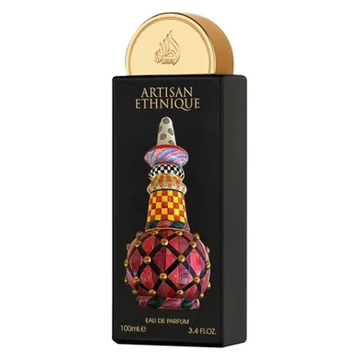 Parfum Lattafa, Artisan Ethnique, negru auriu