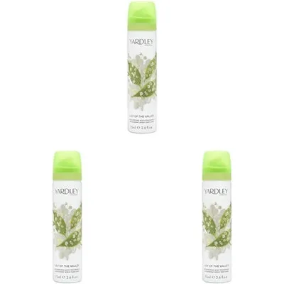 Spray deodorant, Yardley, Lily Of The Valley, 75 ml