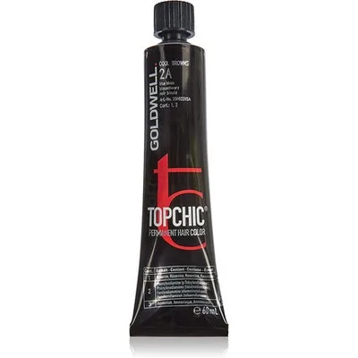 Vopsea de Par, Goldwell, Topchic, Albastru Negru 2A, 60ml