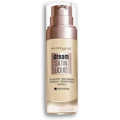 Fond de ten, Maybelline New York, Dream Satin Liquid, beige dore