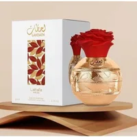 Eau de Parfum Lattafa Lahdath Unisex, 80 ml, Auriu