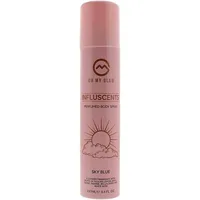 Spray de finisare machiaj, Oh My Glam, Influscents, albastru cer pentru corp