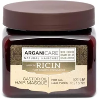 Masca Par, Arganicare, Castor Oil, 500ml, maro