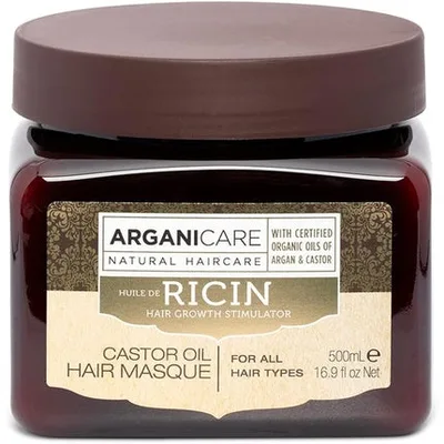 Masca Par, Arganicare, Castor Oil, 500ml, maro