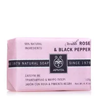 Săpun solid, Apivita, Natural Rose, 125g