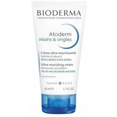 Crema de Maini si Unghii, Bioderma Atoderm, 50ml