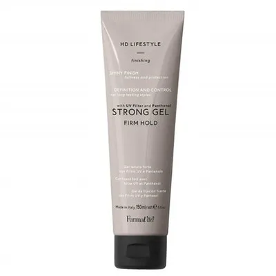 Gel de păr HD Lifestyle Strong Gel Firm Hold, 150ml, gri