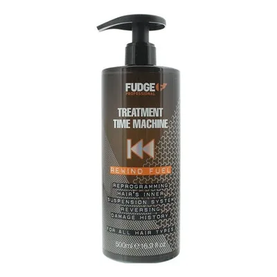 Fudge Professional Time Machine Rewind Fuel Treatment, Ser și Ulei de păr pentru părul uscat, 500ml