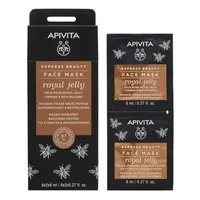 Mască față, Apivita, Royal Jelly, 2 x 8ml