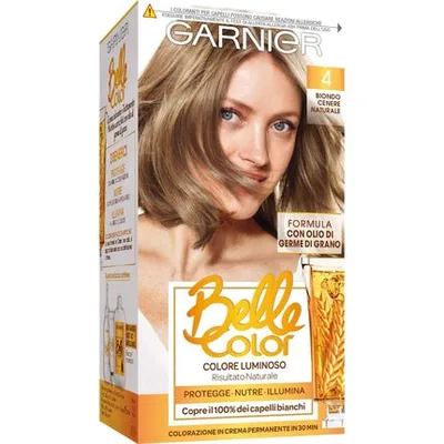 Vopsea de păr, Belle Color, blond cenușiu natural 4