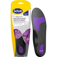 Talonete Scholl In-Balance Fasciită Plantară M Negru Mov