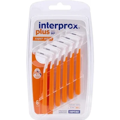 Periuțe Interdentare, Interprox Plus, 0.5 mm, Portocaliu