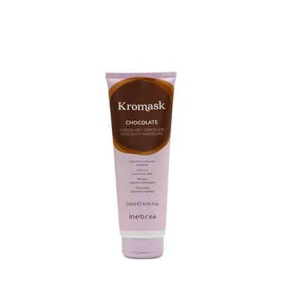 Mască de păr colorantă, Inebrya Kromask Chocolate, 250ml