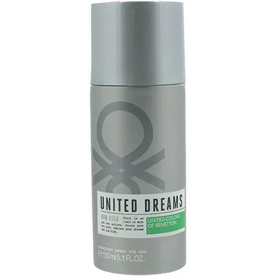 Deodorant spray, Benetton, United Dreams Aim High, pentru bărbați
