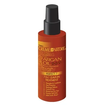 Tratament Leave-In, Creme Of Nature, Argan Oil, 7-in-1, 118ml