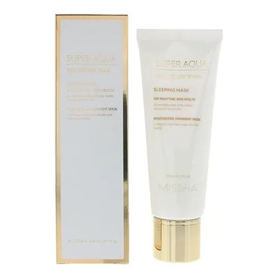 Masca de noapte, Missha, Super Aqua Cell Renew Snail, capacitate 110ml