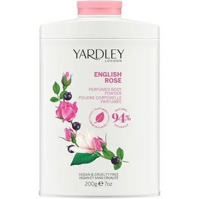 Pudră de corp, Yardley London, English Rose, 200g