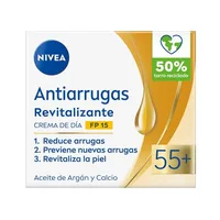 Cremă de zi Nivea Revitalizantă 55+ SPF 15 alb