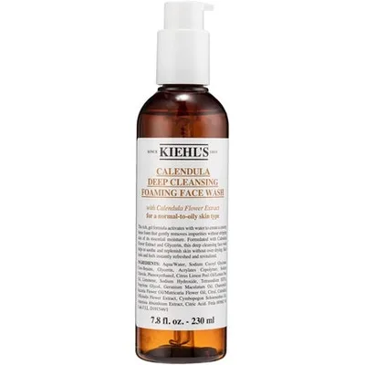 Spumă de curățare facială, Kiehl's, Calendula, 230ml