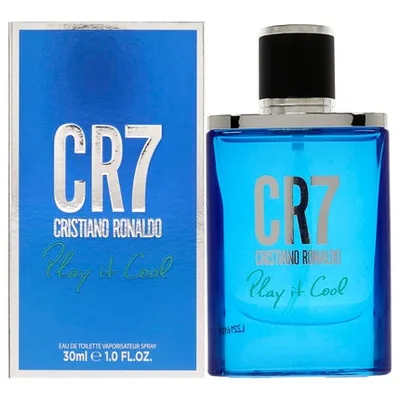 Eau de Toilette, Cr7, Play it Cool, albastru