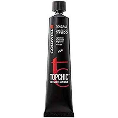 Vopsea de păr, Goldwell, Topchic Tube 9N@BP ultrablond bej perlă