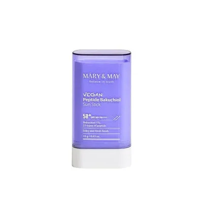 Stick protecție solară, Mary&May, Peptide Bakuchiol, mov