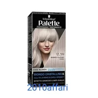 Vopsea de păr, Schwarzkopf, Palette 12-59, blond platinat rece